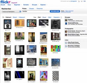 Le site de flickr : http://www.flickr.com