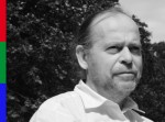 Hervé Bernard au jardin des Tuileries. Photo Daniel Hennemand